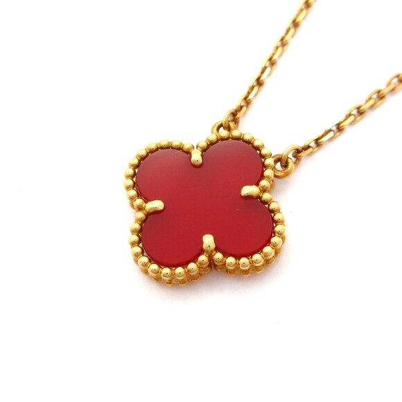 Van Cleef & Arpels Jewelry - Van Cleef & Arpels Vintage Alhambra Necklace VCARD38500 18K Yellow Gold